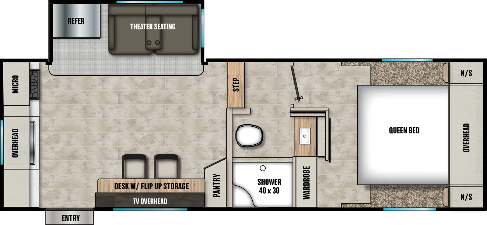 Phoenix 235RK Floorplan